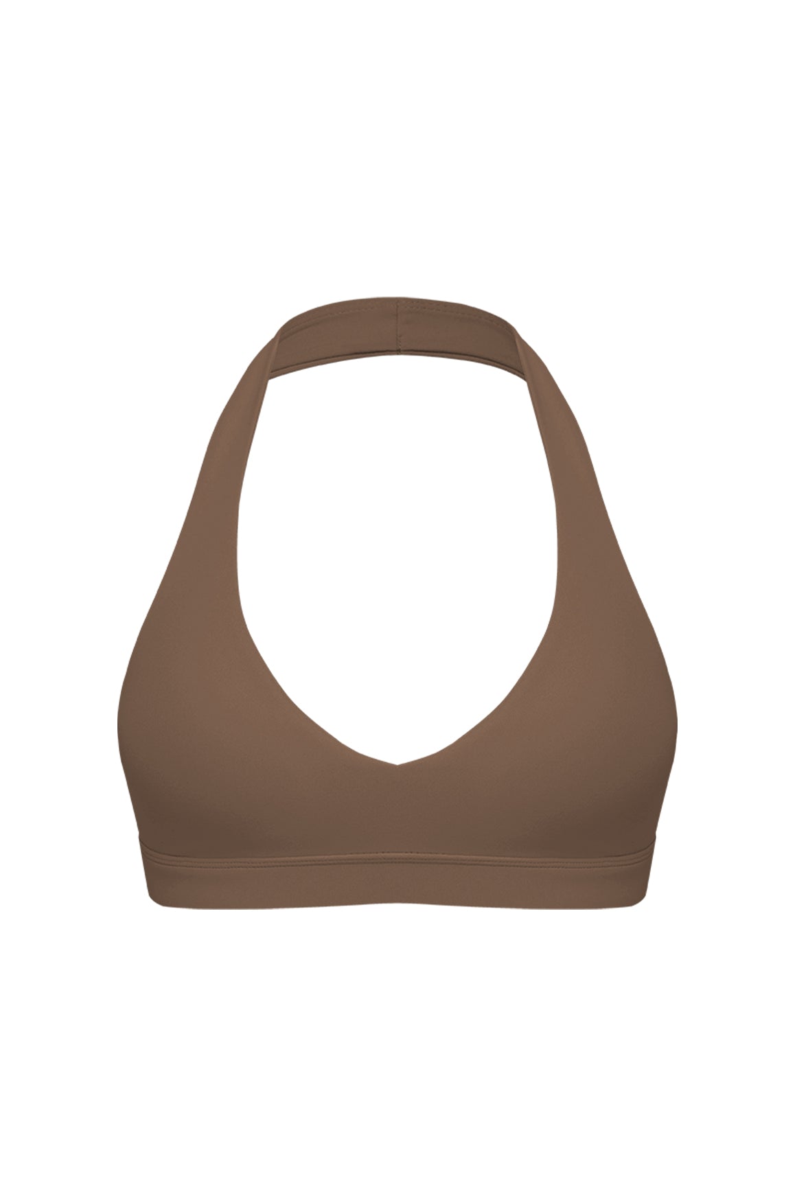 V-Cut Halter Bra