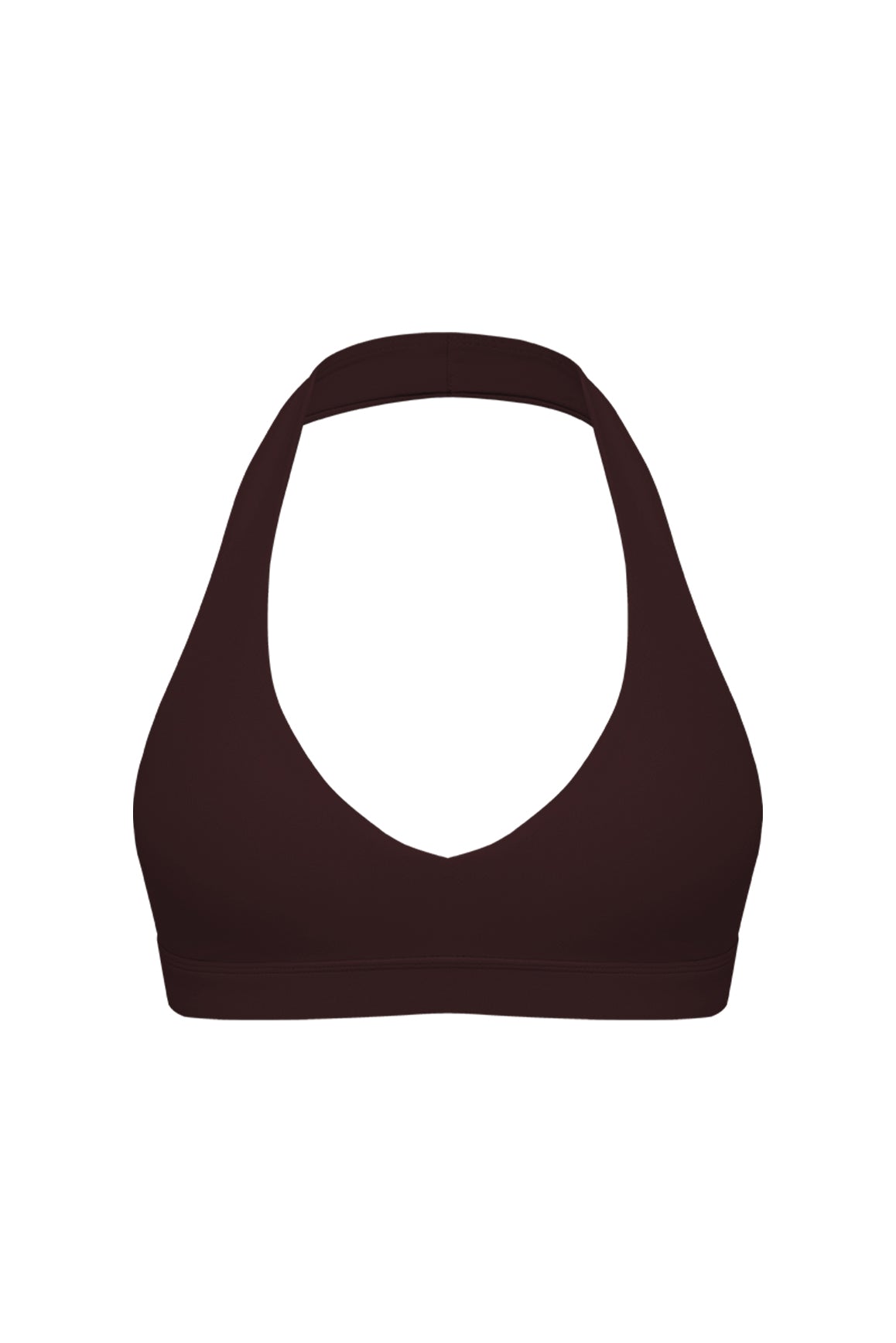 V-Cut Halter Bra