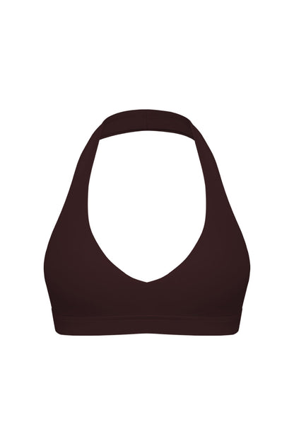 V-Cut Halter Bra