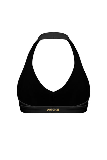 V-Cut Halter Bra