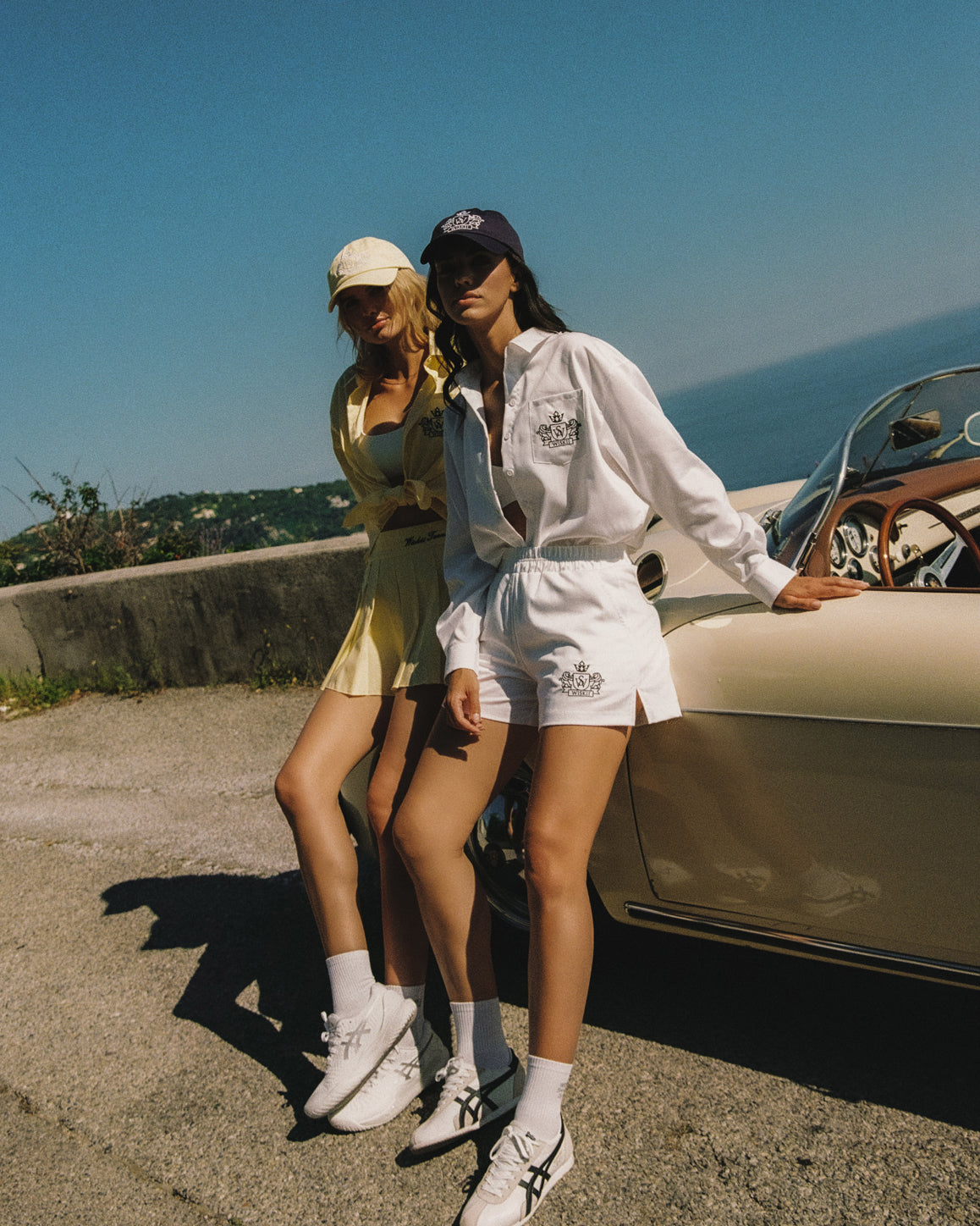Riviera Relaxed Cotton Shirt & Riviera High Waist Cotton Short