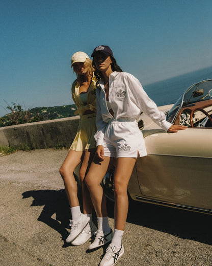 Riviera Relaxed Cotton Shirt & Riviera High Waist Cotton Short