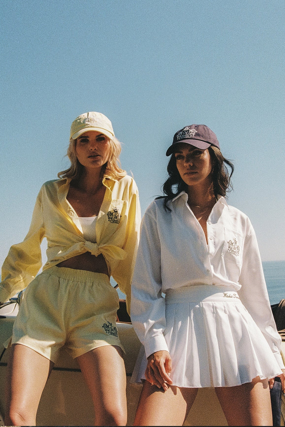 Riviera Relaxed Cotton Shirt & Riviera High Waist Cotton Short