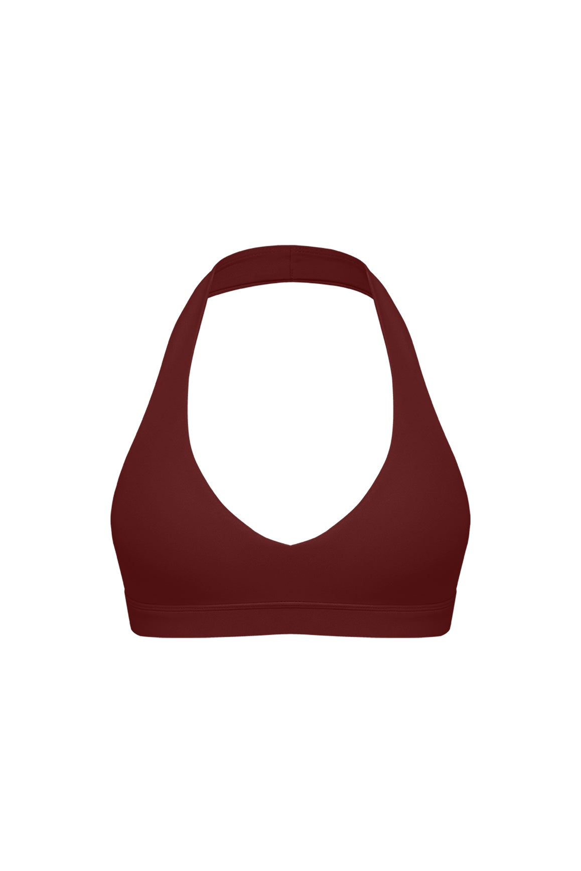 V-Cut Halter Bra