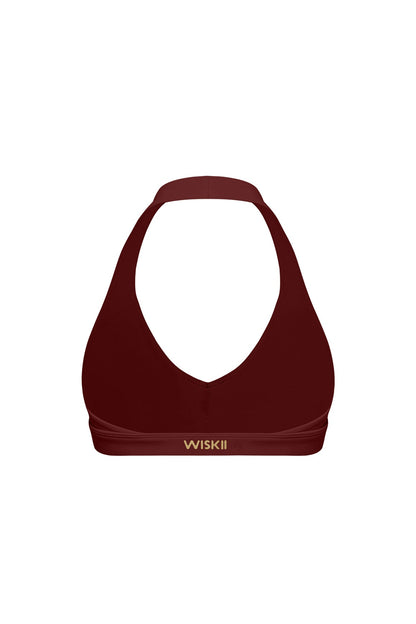 V-Cut Halter Bra